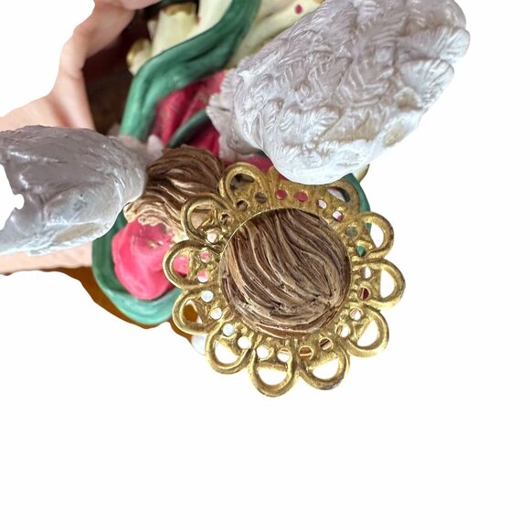 Ashley Angels Beside Me Guardian of Baby’s First Christmas 2001 Figurine - Picture 12 of 13